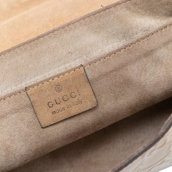 Gebrauchte Guccissima Lack Mayfair Schultertasche - Image 6