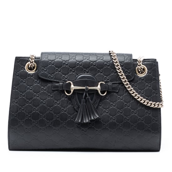 Gebrauchte große Guccissima Emily Schultertasche - Image 1