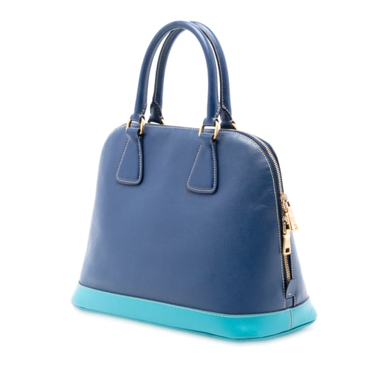 Gebrauchte Bicolor Saffiano Lux Promenade Kuppeltasche - Image 3