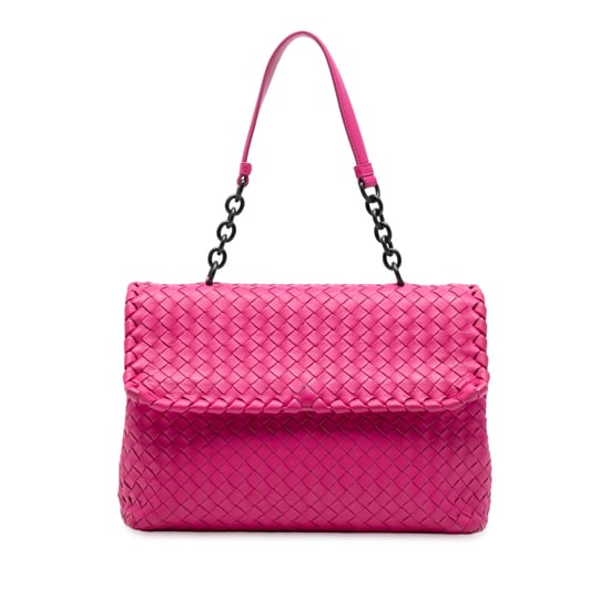 Gebrauchte Mittelgroße Nappa Intrecciato Olimpia Schultertasche - Image 1