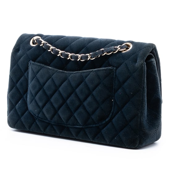 Gebrauchte Medium Classic Velvet Double Flap - Image 2