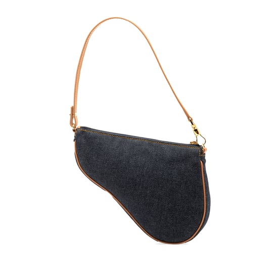Gebrauchte Mini-Denim-Sattel-Pochette - Image 2