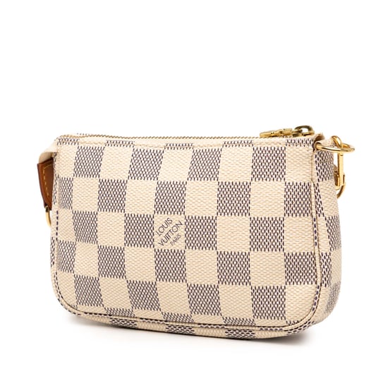 Gebrauchte Damier Azur Mini Pochette Accessoires - Image 2