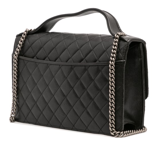 Gepolsterte Lederhandtasche - Image 2