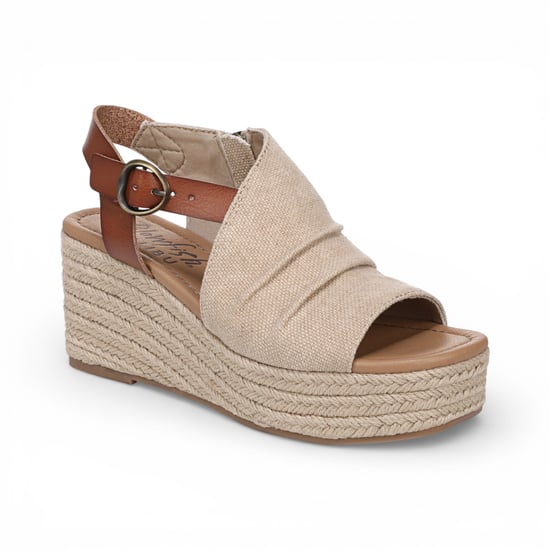 Blowfish Malibu Damen Braune Beige Wedge Slingbacks Heel Sandals - Amira - Image 4