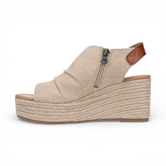 Blowfish Malibu Damen Braune Beige Wedge Slingbacks Heel Sandals - Amira - Image 6