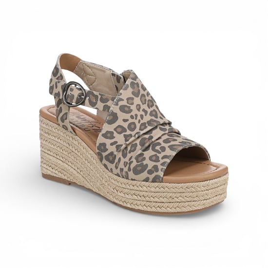 Blowfish Malibu Damen Leopardenmuster Wedge Slingbacks Heel Sandalen – Amira - Image 4