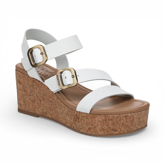 Blowfish Malibu Damen weiße Keilriemen-Espadrille-Absatzsandalen – Ali - Image 4