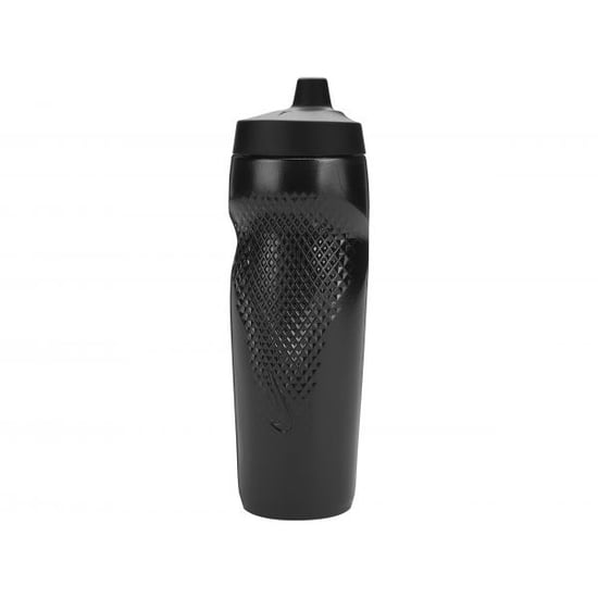 Nike - "Refuel" Wasserflasche, Grafikdruck, 680ml (Schwarz/Weiß) - Image 2