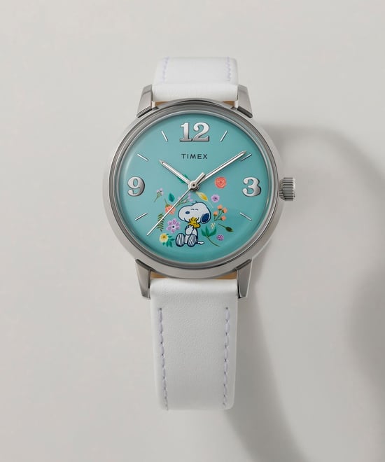 Timex Peanuts Marlin Weiß Damen Armbanduhr TW2Y68800 - Image 5
