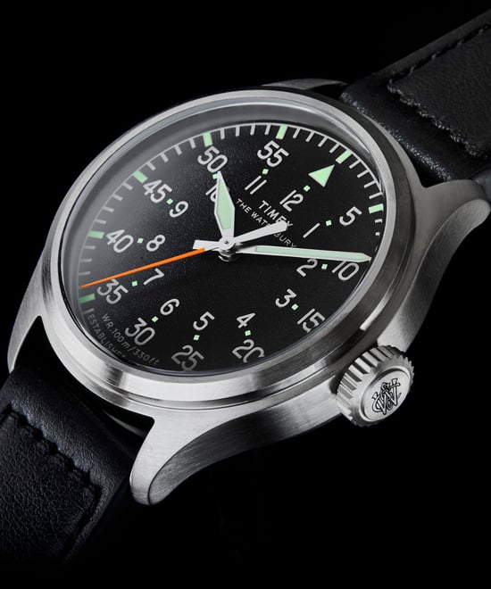 Timex Waterbury Traditional Schwarz Herren Armbanduhr TW2Y70400 - Image 5