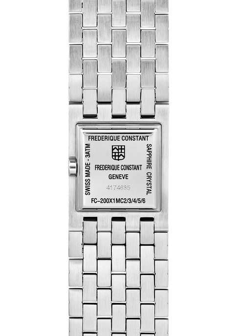 Frédérique Constant Classics Manchette Silber Damen Armbanduhr FC-200WR1MC6B - Image 2