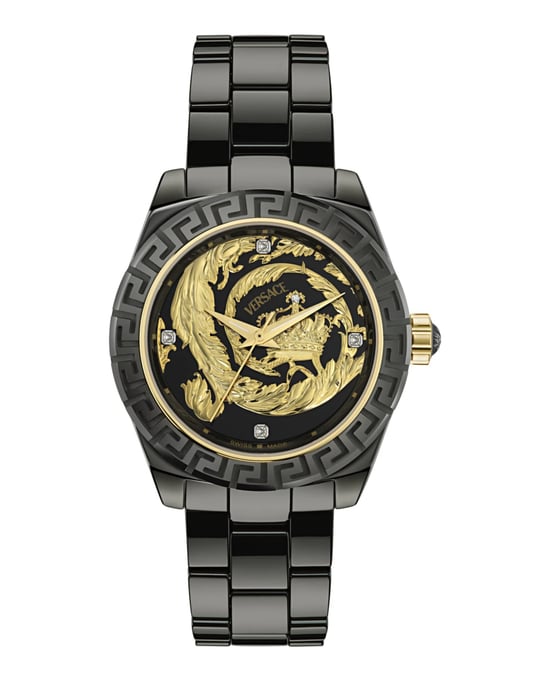 Versace Dv One 20th Anniversary Schwarz Unisex Armbanduhr VE6B00725 - Image 1