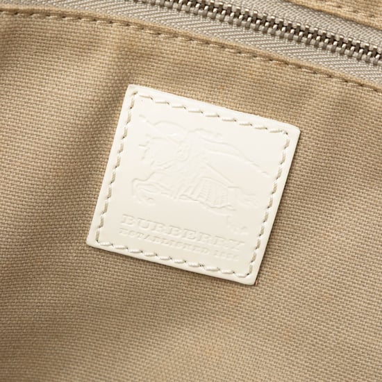 Gebrauchte Haus-Check-Beschichtete Canvas-Herzen Gracie Tote - Image 5