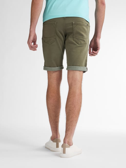 Petrol Industries - Jackson Farbige Denim-Shorts Coconut Herren - Grün - Image 4