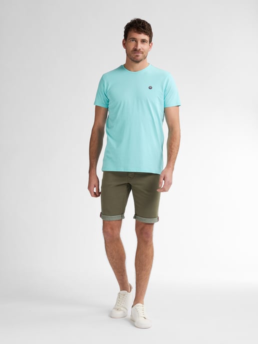Petrol Industries - Jackson Farbige Denim-Shorts Coconut Herren - Grün - Image 5