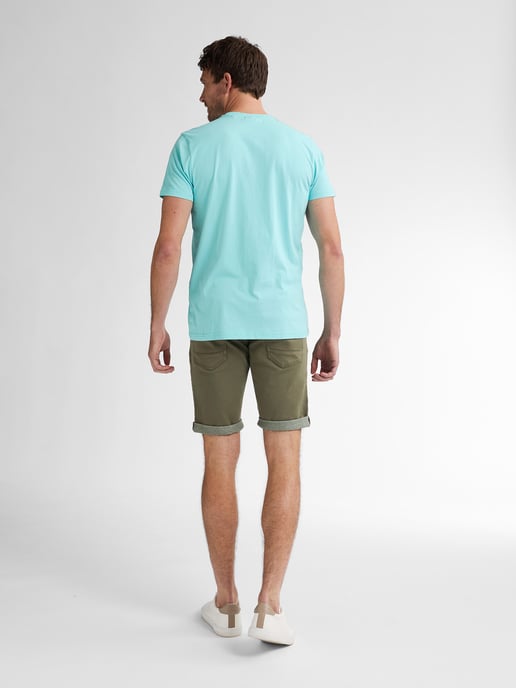 Petrol Industries - Jackson Farbige Denim-Shorts Coconut Herren - Grün - Image 6
