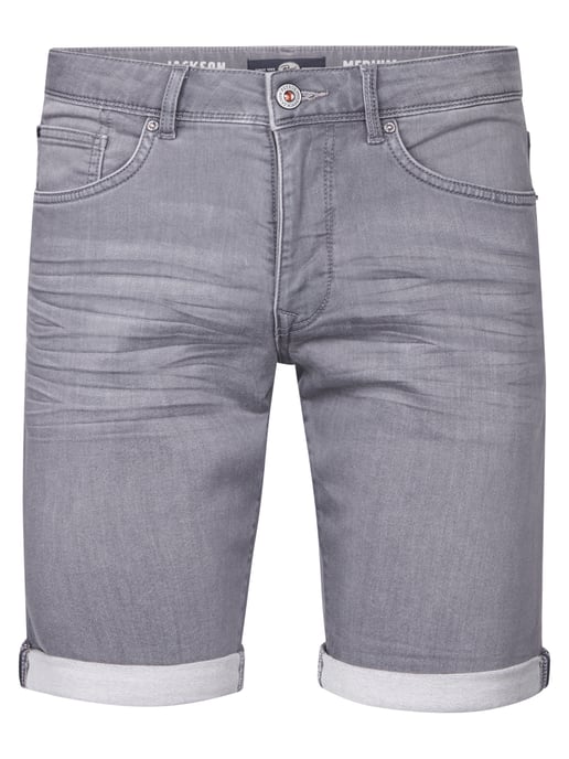 Petrol Industries - Jackson Jogg Denim-Shorts Sailfish Herren - Grau - Image 1