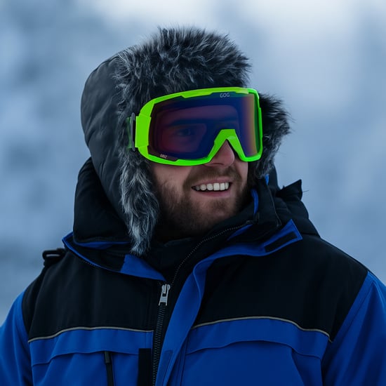 Griz UV400 Ski- und Snowboard-Goggles mit Antibeschlag-Spiegel und hydrophober Doppel-Linse - Image 3