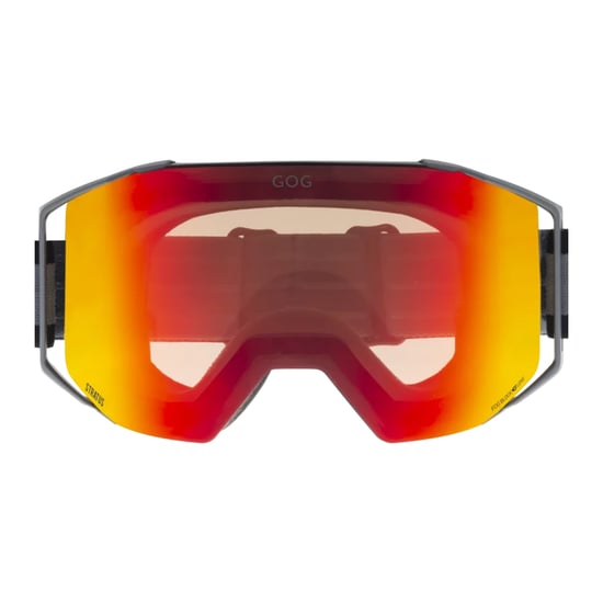 Unisex Stratus UV400 Ski Snowboard Skibrille mit Antibeschlag-Spiegel-Doppelobjektiv - Image 2