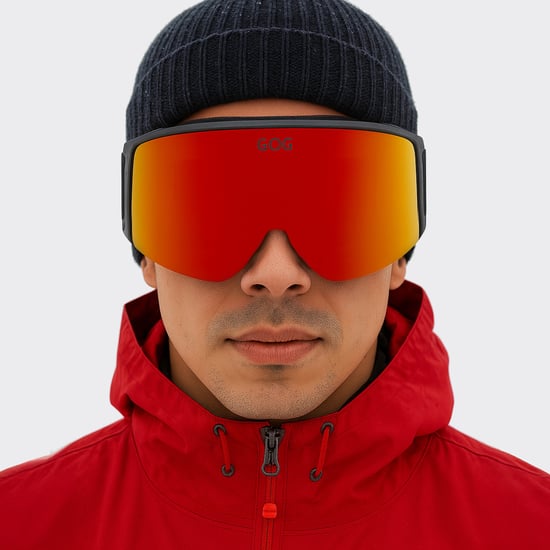 Unisex Stratus UV400 Ski Snowboard Skibrille mit Antibeschlag-Spiegel-Doppelobjektiv - Image 3