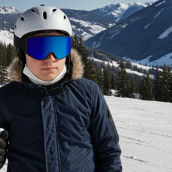 Unisex Stratus UV400 Ski- und Snowboardbrille mit Anti-Beschlag-Spiegel-Doppellinse - Image 4