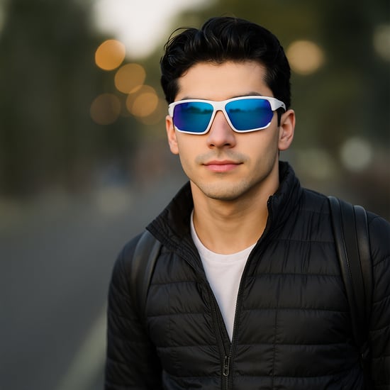 Unisex Surazo Polarisierte UV400 Outdoor-Sportsonnenbrille mit Spiegelbeschichtung - Image 4