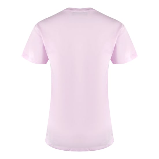 Moschino T-shirt Mit Auffälligem Logo In Pink - Image 2