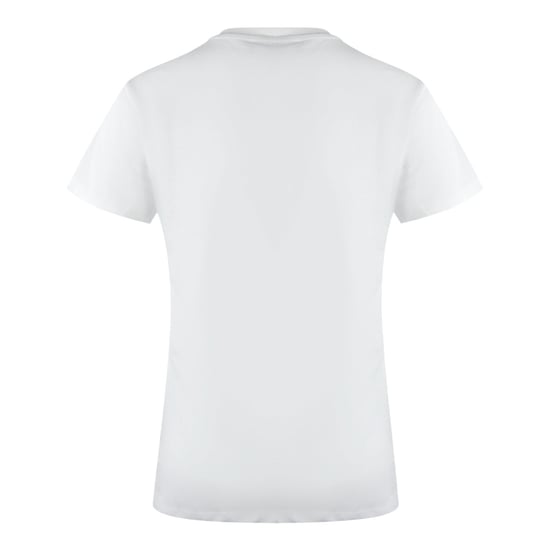 Moschino T-shirt Mit Glänzendem Herzlogo (weiß) - Image 3