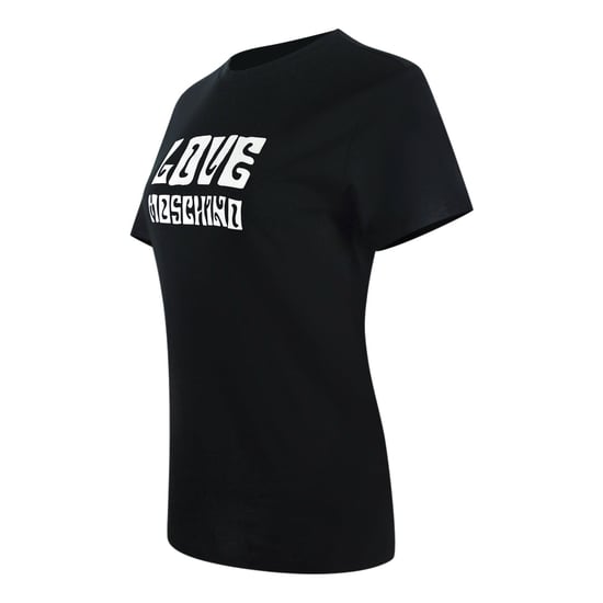 Moschino Groovy Logo Schwarzes T-shirt - Image 3