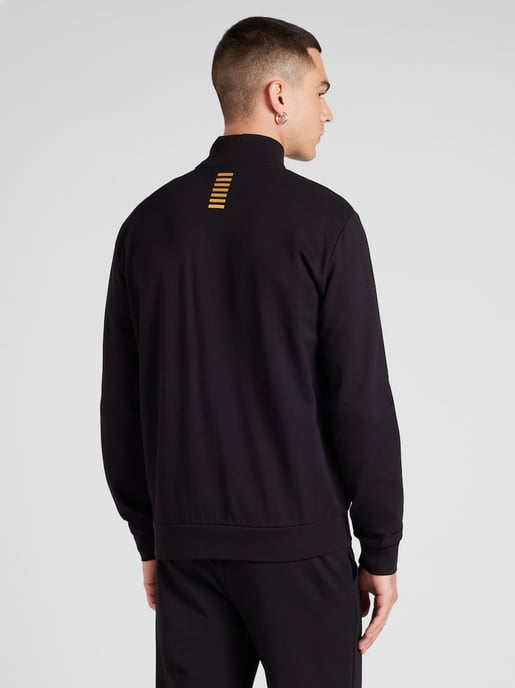 EA7 Emporio Armani Zip Trainingsanzug Schwarz - Image 2