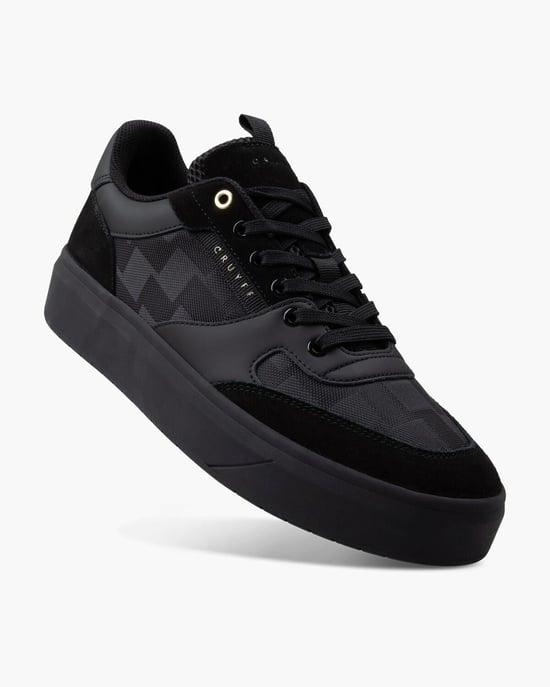 Cruyff Terra Court Herren Sneaker Schwarz/Gold - Image 2