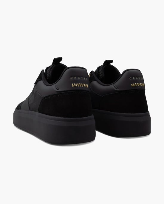 Cruyff Terra Court Herren Sneaker Schwarz/Gold - Image 4