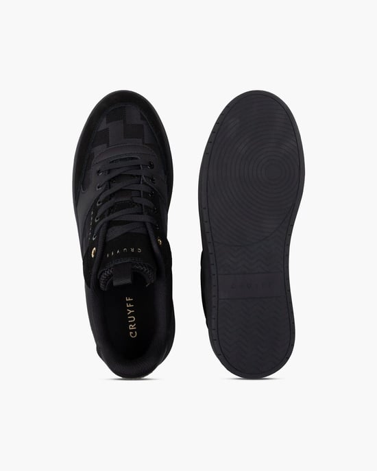 Cruyff Terra Court Herren Sneaker Schwarz/Gold - Image 5