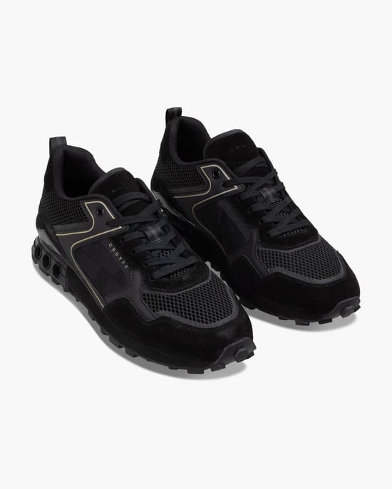 Cruyff Fuori Herren Schwarz/Gold Sneaker - Image 3