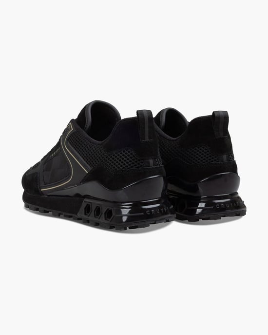 Cruyff Fuori Herren Schwarz/Gold Sneaker - Image 4