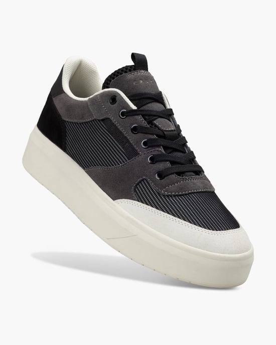 Cruyff Terra Court Herren Sneakers Grau/Weiß - Image 2