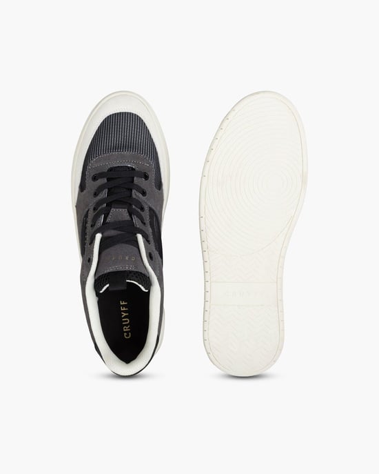 Cruyff Terra Court Herren Sneakers Grau/Weiß - Image 5