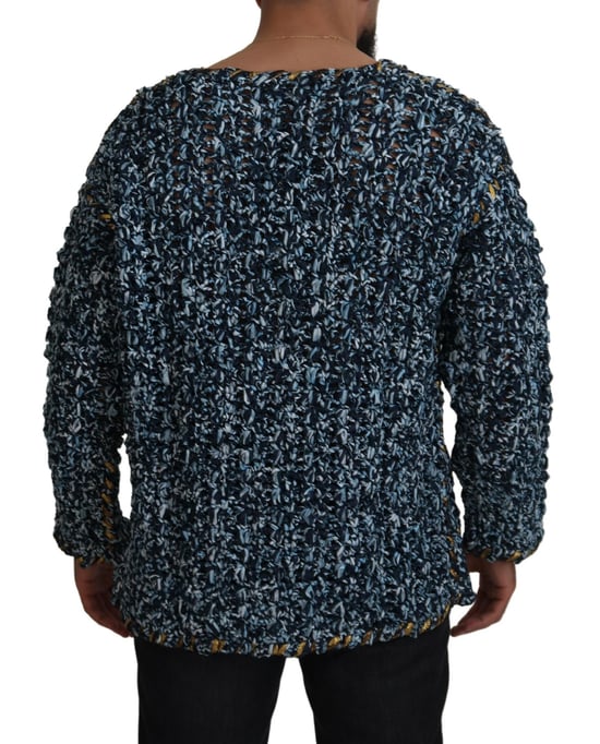 Strickjacke mit goldener Paspel, lässige Passform - Image 3