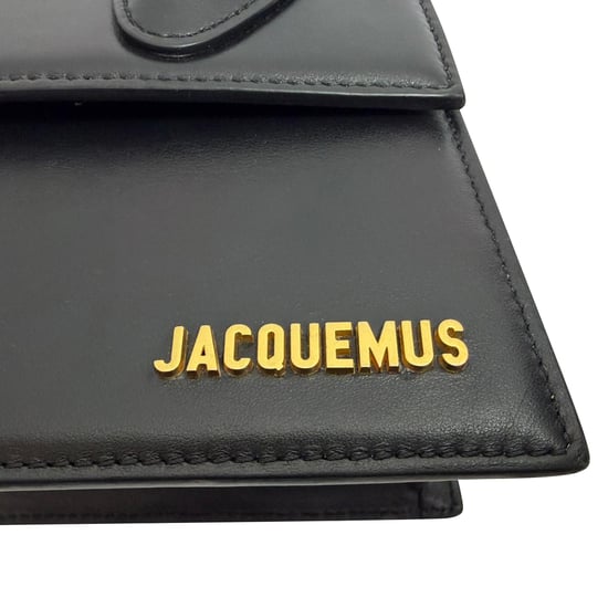 Jacquemus Le Chiquito Handtasche aus schwarzem Leder - Image 3
