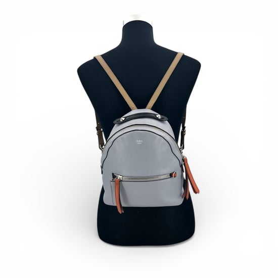Fendi Vintage Lederrucksack Übrigens - Image 2