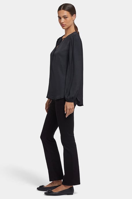 Elsie Bluse | Schwarz - Image 2