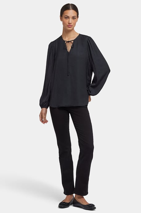 Elsie Bluse | Schwarz - Image 3
