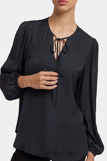 Elsie Bluse | Schwarz - Image 4