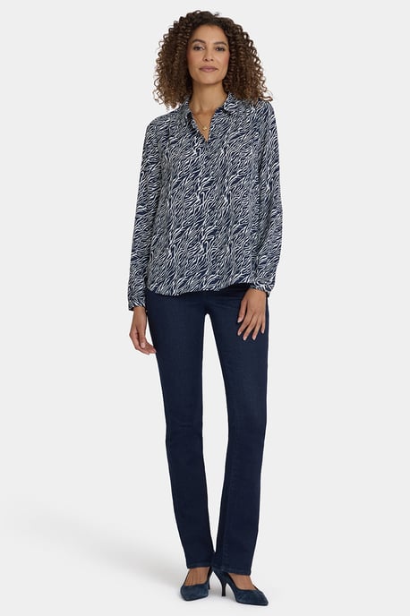 Moderne Bluse | Vintage Zebra - Image 3