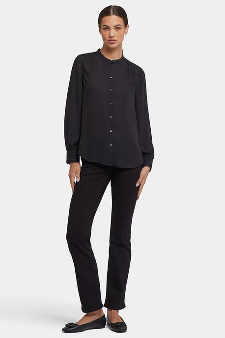 Janie Bluse | Schwarz - Image 3
