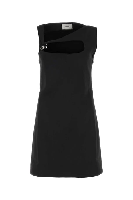 Schwarz Stretch-Jersey Enges Kleid - Image 1