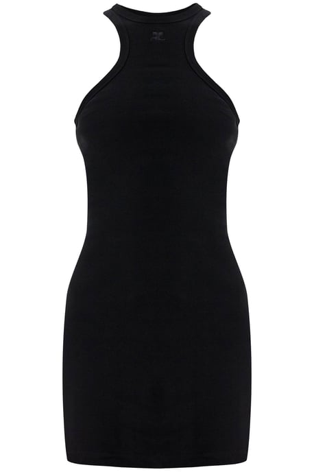 Scuba Baumwolle Mini Kleid - Image 3