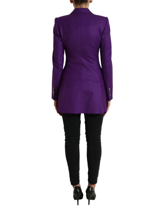 Lila Blazer Maßgeschneiderte Passform - Image 3