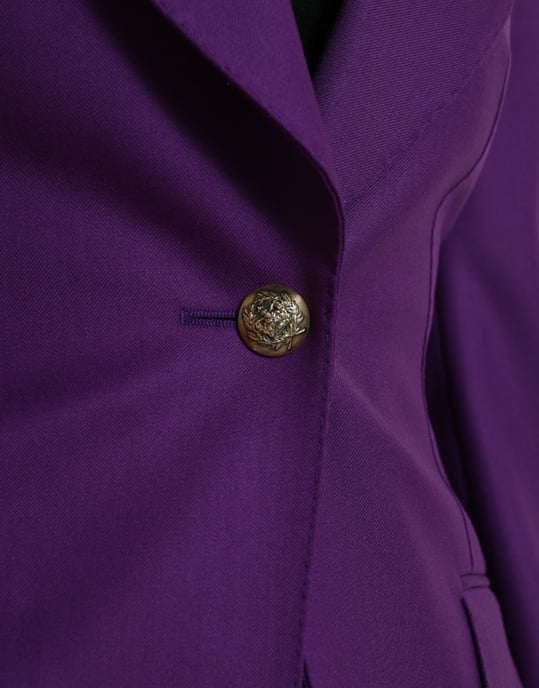 Lila Blazer Maßgeschneiderte Passform - Image 6